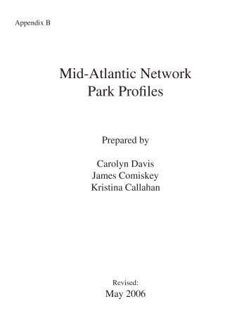MIDN Park Profiles - NPS Inventory and Monitoring Program ...