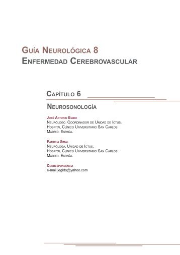 guía neurológica 8 enfermedad cerebrovascular - Asociación ...