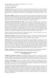 Dracula - one-act play adapted by Jon Jory and Michael Bigelow Dixon