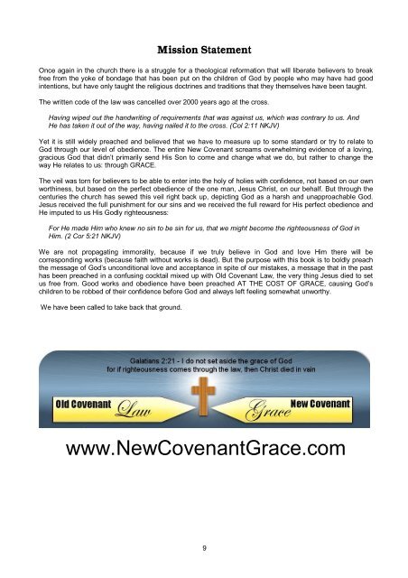 Grace, the Forbidden Gospel - Online Christian Library