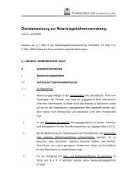 Dienstanweisung zur ... - Notariate, Grundbuch - Kanton Zürich