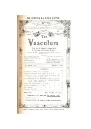 1937 - The Vasculum