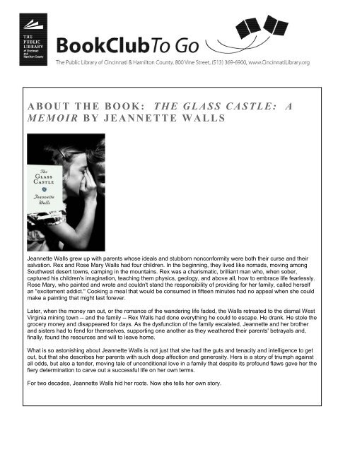 The glass castle memoir summary The glass castle memoir summary