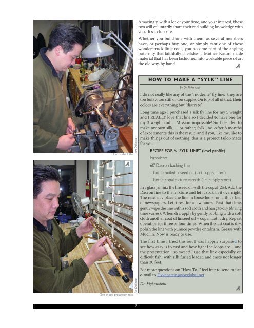 August 2006 Bulletin - Golden Gate Angling & Casting Club