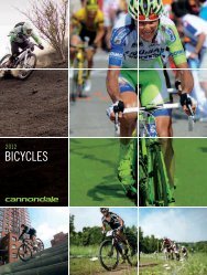 Catálogo Cannondale 2012 - Amigos del ciclismo