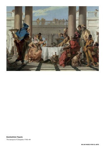 Giambattista tiepolo The banquet of Cleopatra 1743–44 - National ...