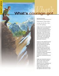 What's Courage Article - The Banff Centre