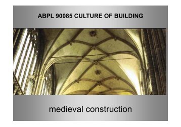 medieval construction - Miles Lewis