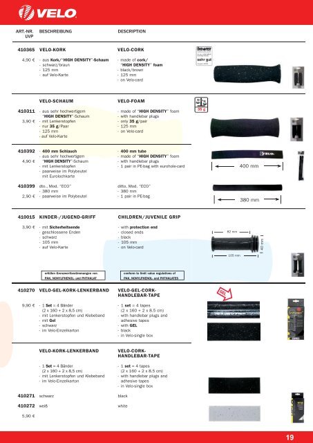 VELO - Products 2011