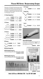 Flexcut RG Series Reciprocating Gouges - MDI Woodcarvers Supply