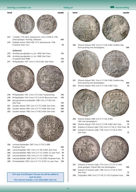 Klik hier voor veilingcatalogus 48 deel 1