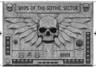 SHIPS OF THE GOTHIC SECTOR