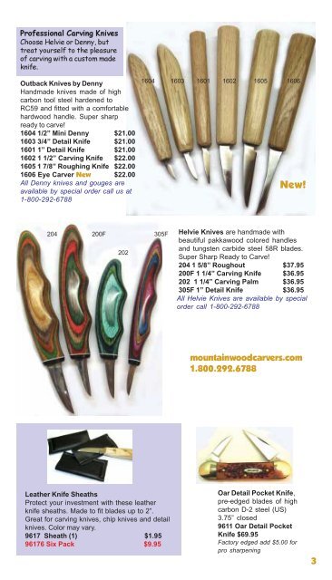 New! - Mountain Woodcarvers