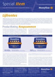 MoneyView Lijfrente Special - Reaal