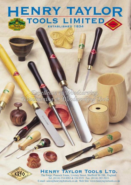 Henry taylor 2024 wood carving tools