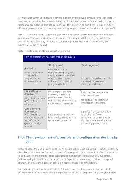 The North Seas Countries' Offshore Grid Initiative - Initial ... - Benelux