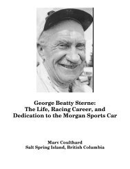 George Beatty Sterne: The Life, Racing Career, and ... - MogNW