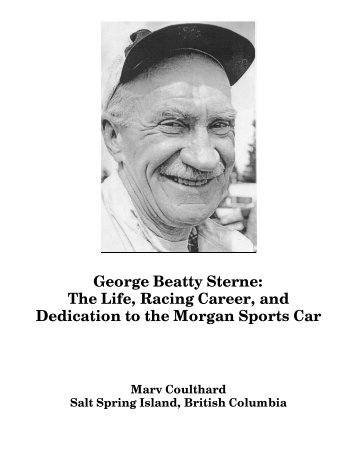 George Beatty Sterne: The Life, Racing Career, and ... - MogNW