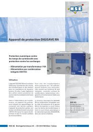 Appareil de protection DIGISAVE RN - NSE AG