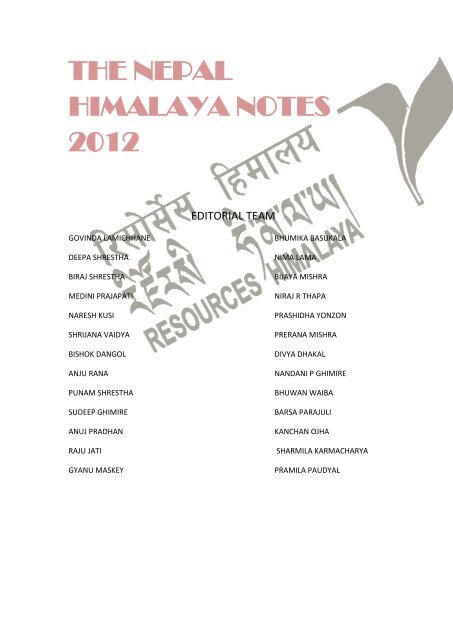 Download - Resources Himalaya