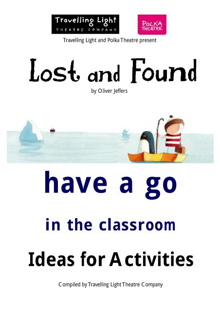 Lost And Found Have A Go In The Classroom Travelling Light