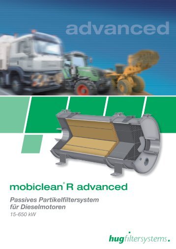 Passives Partikelfiltersystem für Dieselmotoren 15-650 kW