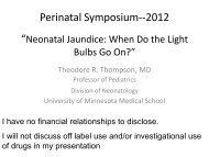 Neonatal Jaundice: When Do the Light Bulbs Go On? - Trinity Health