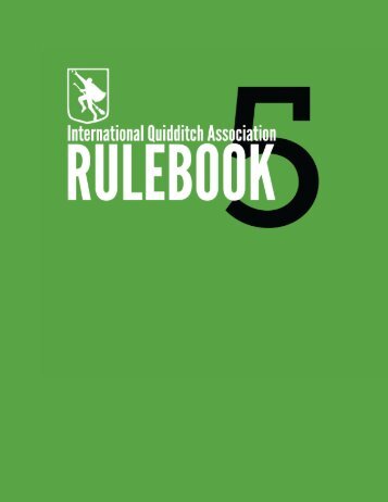 IQA Rulebook - International Quidditch Association