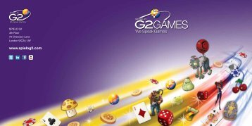 SPIELO G2 Games Brochure