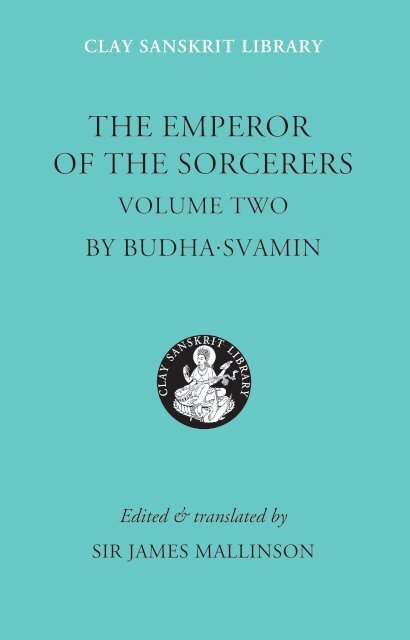 THE emperor of the Sorcerers - Clay Sanskrit Library