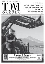 TOM Oakura June - Local News For Local People