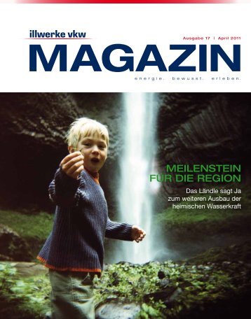 Illwerke VKW Magazin - April 2011 Deutschland