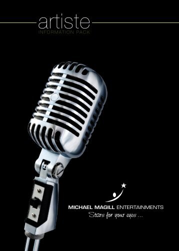 information pack - Michael Magill Entertainments