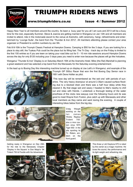 riders association of triumph