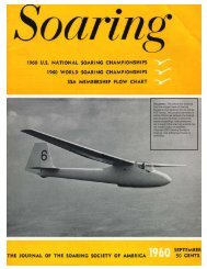 1960 World Gliding Championships - Soaring Society of America