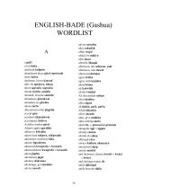 English-Bade (Gashua)