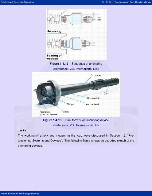 1.4 Post-tensioning Systems and Devices - NPTel - Indian Institute of ...