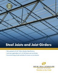 Metal Decking Design Guide - New Millennium Building Systems Metal Decking Design Guide - New Millennium Building Systems