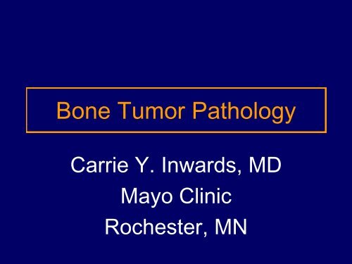 Bone Tumor Pathology