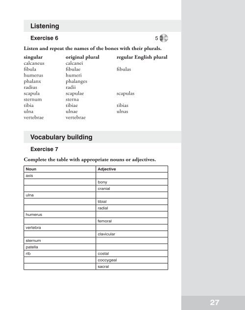 Vocabulary - Wydawnictwo Lekarskie PZWL