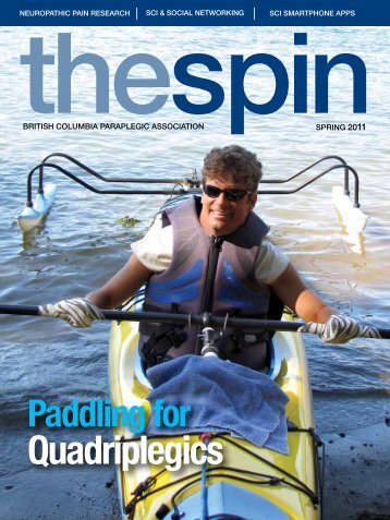 Paddling for Quadriplegics - Spinal Cord Injury BC