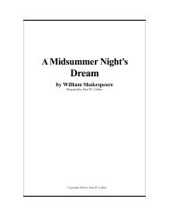 Midsummer Night's Dream - Shakespeare Right Now!
