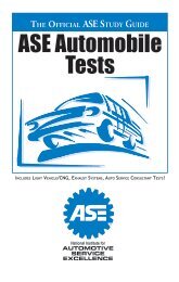 Automobile & Light Truck Study Guide - ASE