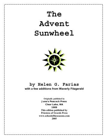 The Advent Sunwheel - Living in Season