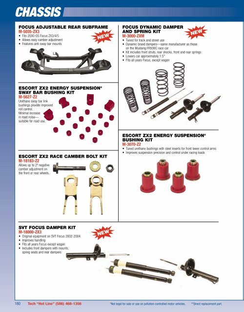 2006 Ford Racing Performance Parts Catalog - Chromwerk