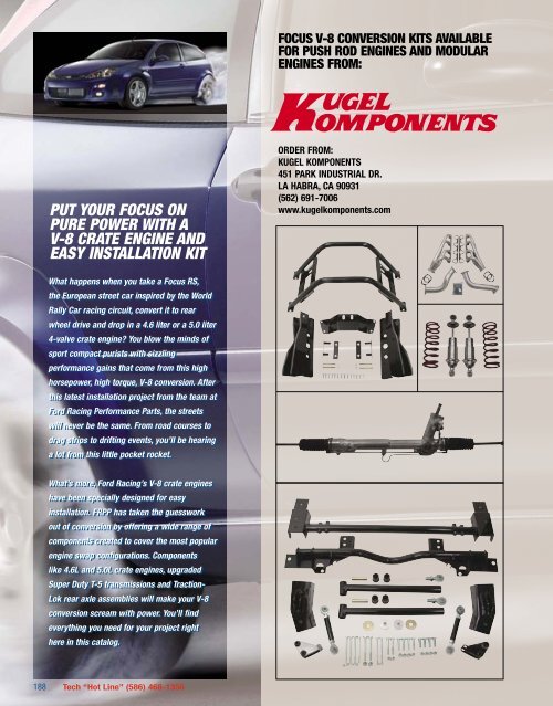 2006 Ford Racing Performance Parts Catalog - Chromwerk