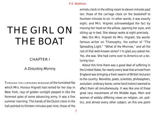 The Girl on the Boat - Penn State University