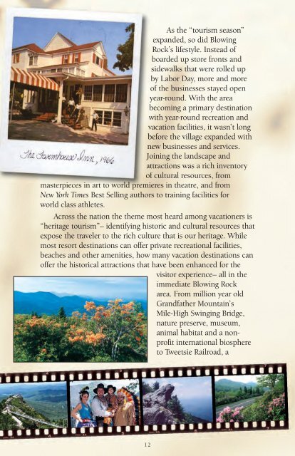 Member Directory - Blowing Rock Chamber of Commerce