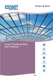 Purlin and girt (pdf - 2.6mb) - Edcon Steel