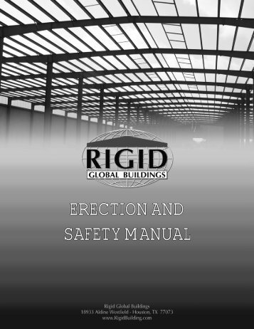 ERECTION AND SAFETY MANUAL - Rigid Global Buildings